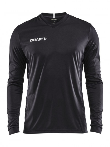 CRAFT Squad Jersey Solid LS M Black