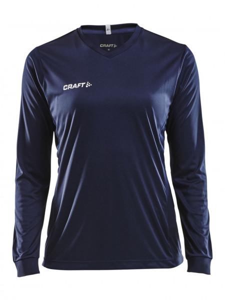 CRAFT Squad Jersey Solid LS W Navy