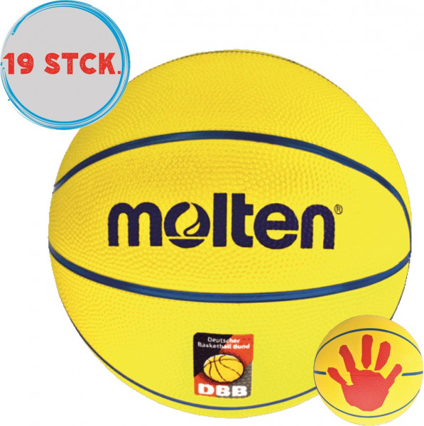 Molten Basketball SB4-DBB 19er-Set