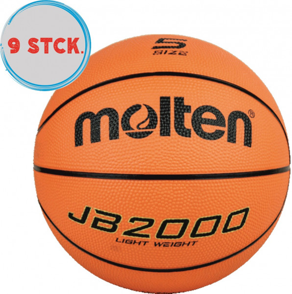 Molten Basketball B5C2000-L, 9er-Set